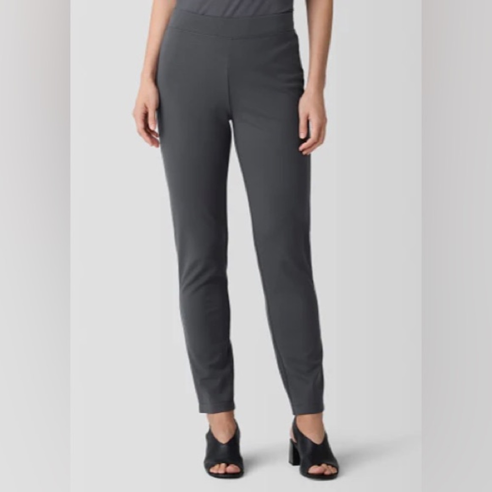 EILEEN FISHER Stretch Crepe Pants